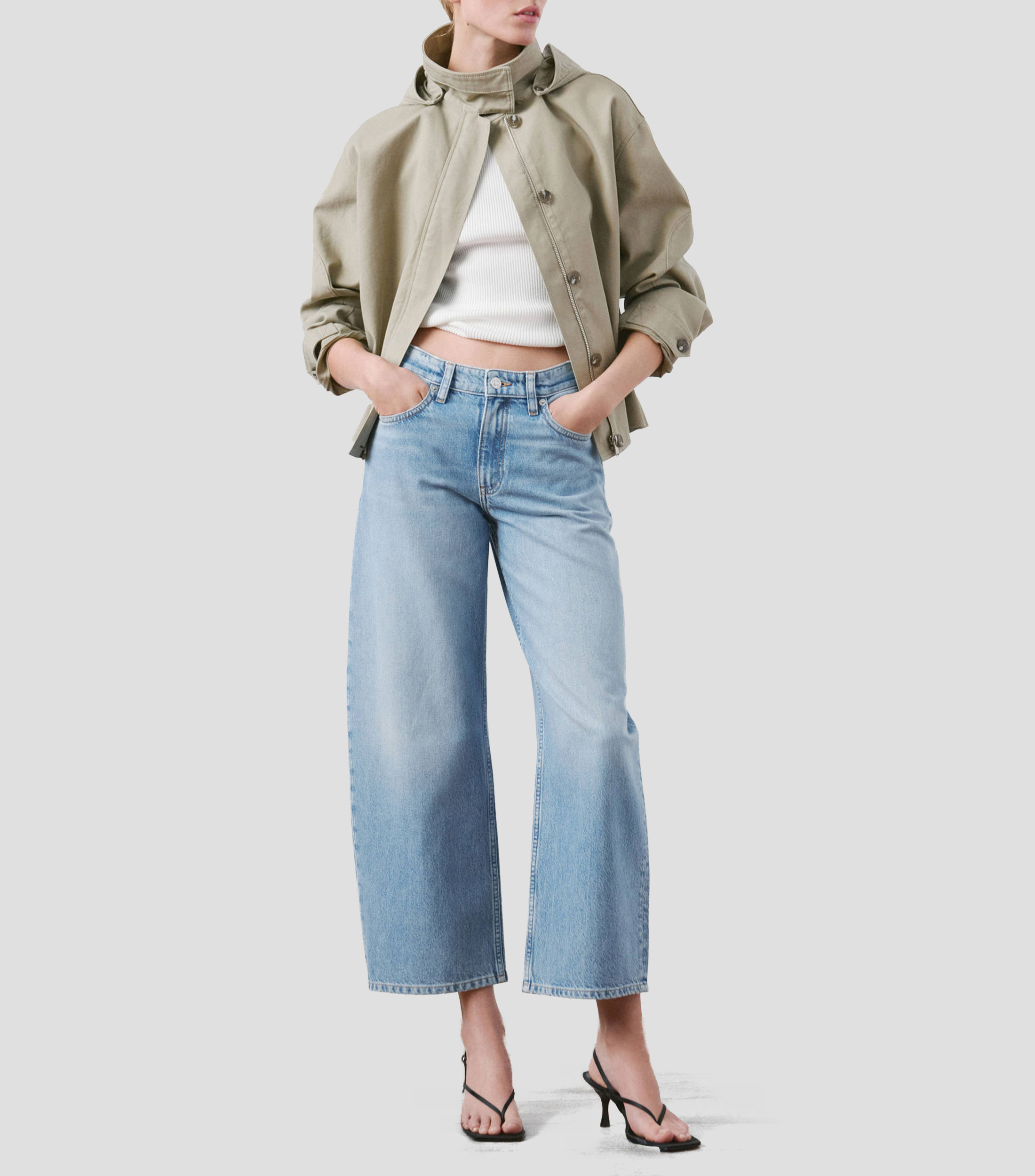 Jeans Amplio Mujer